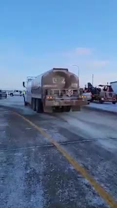 Canada - Fuel Delivery To Coutts Yesterday 2_2_22