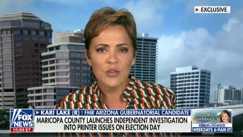 Bravo! Maria Bartiromo FIRST to Allow Kari Lake to Discuss AZ Election Day Sabotage on Her Show