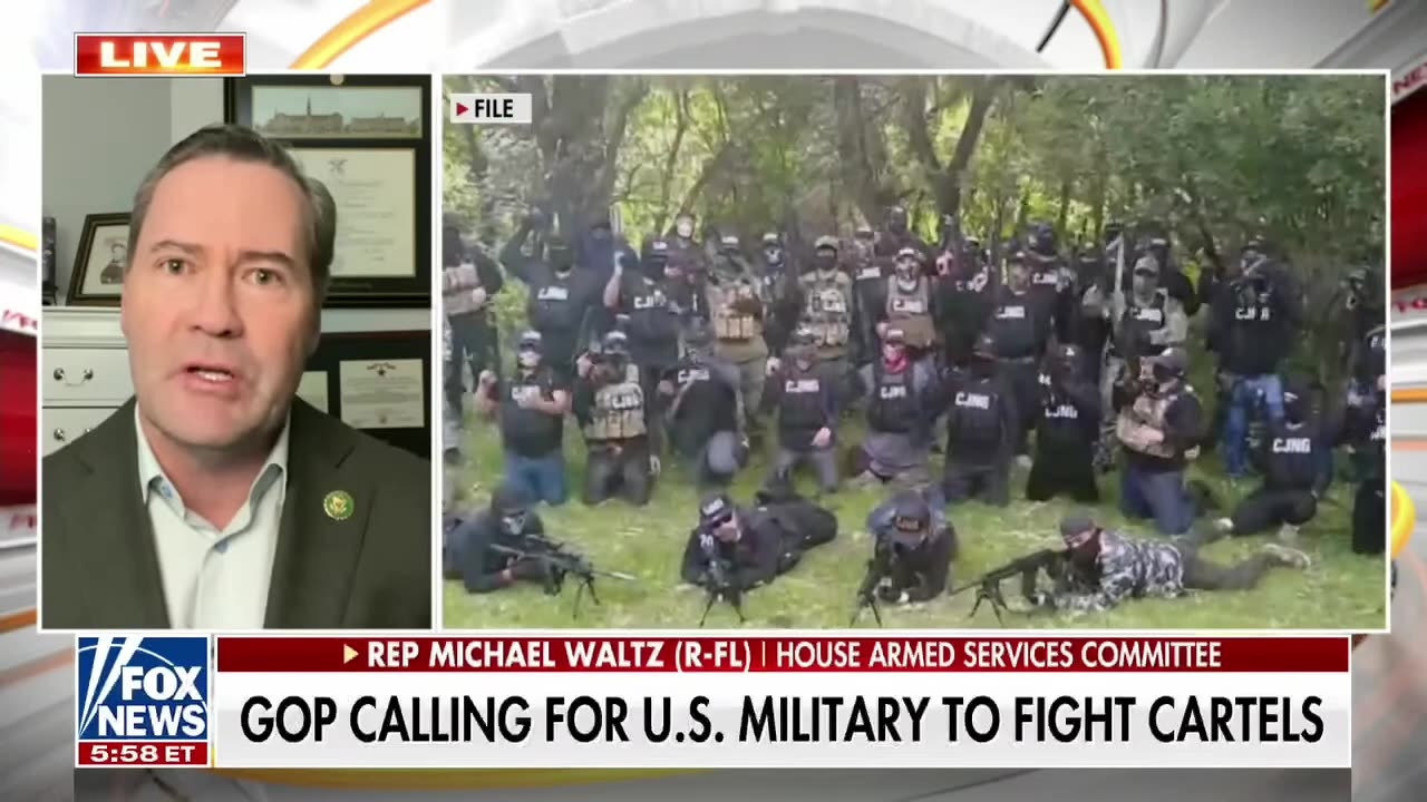 Cartels Have Declared War On The United States, We Need To Deploy The Military - GOP Lawmaker