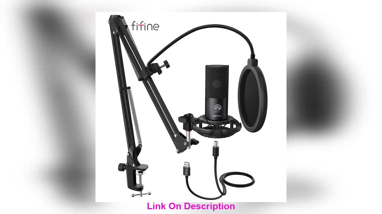 Best Seller FIFINE Studio Condenser USB Computer Micro