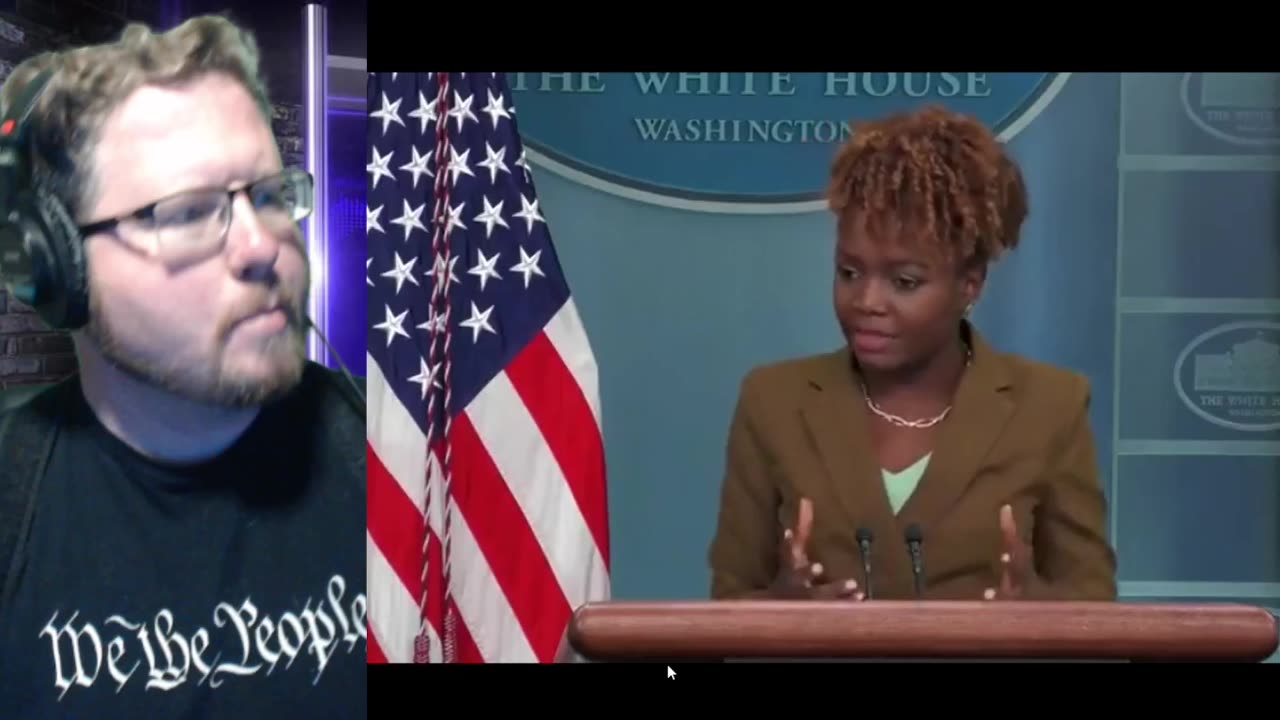 WH Press Sec Lectures Americans In ABSURD Moment