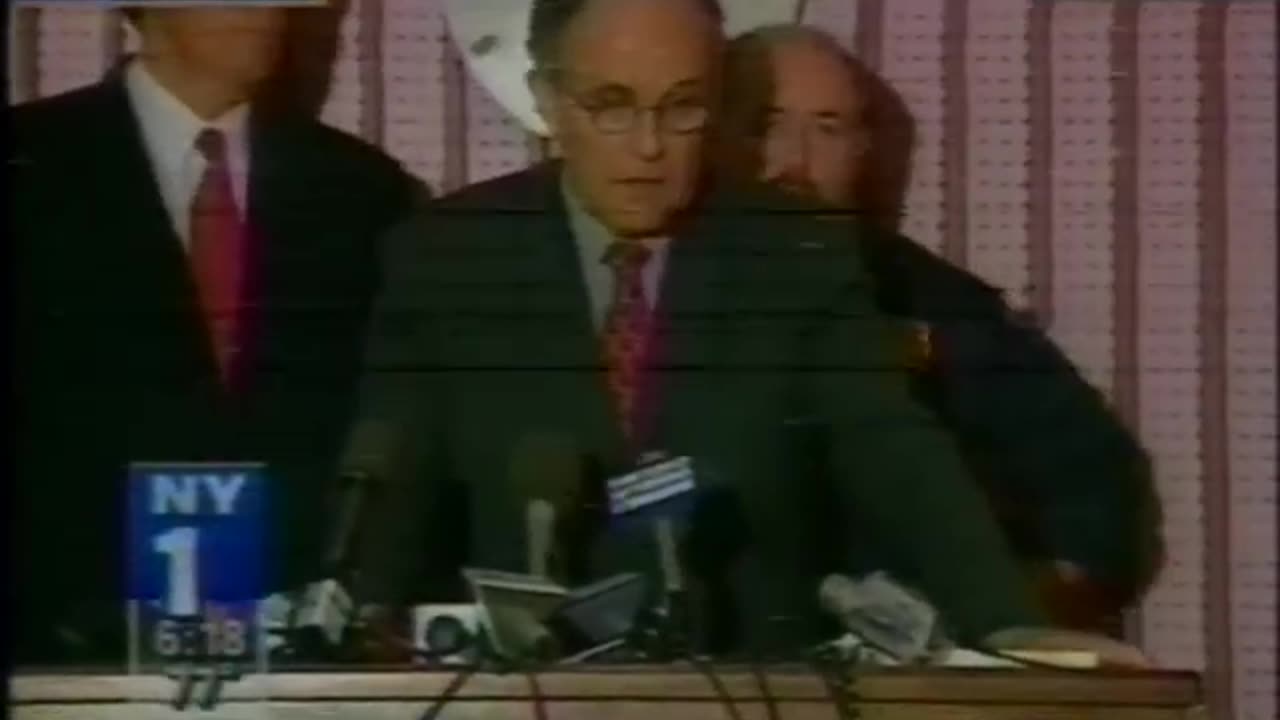 Rudy Giuliani & George Pataki 9/11 Media Announcements