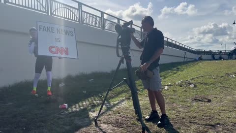 CNN Broadcast Thwarted by Troll