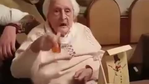 German grand-ma has a flash back …