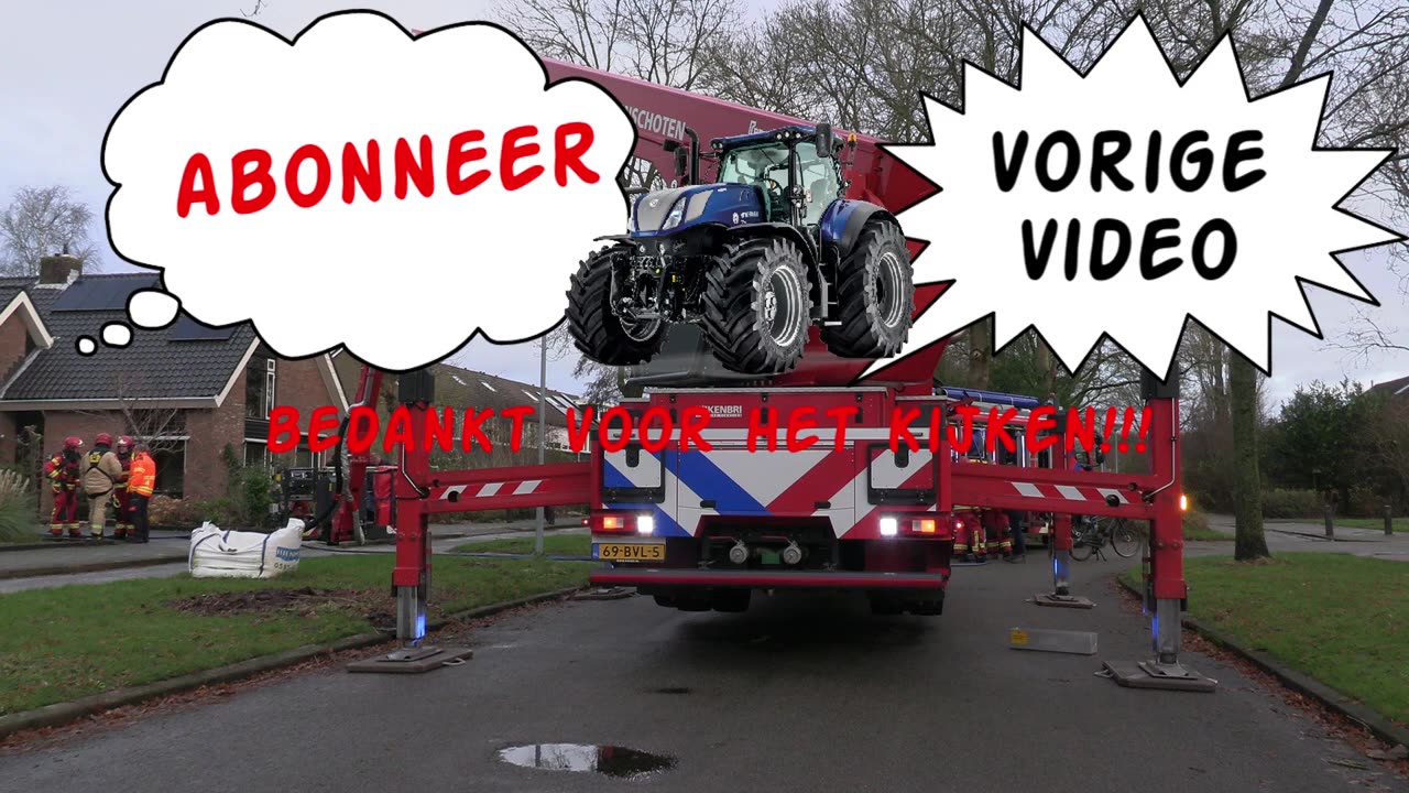 brandweer woning (schoorsteen) Dierenlaan Winschoten #oostgroningen #groningen