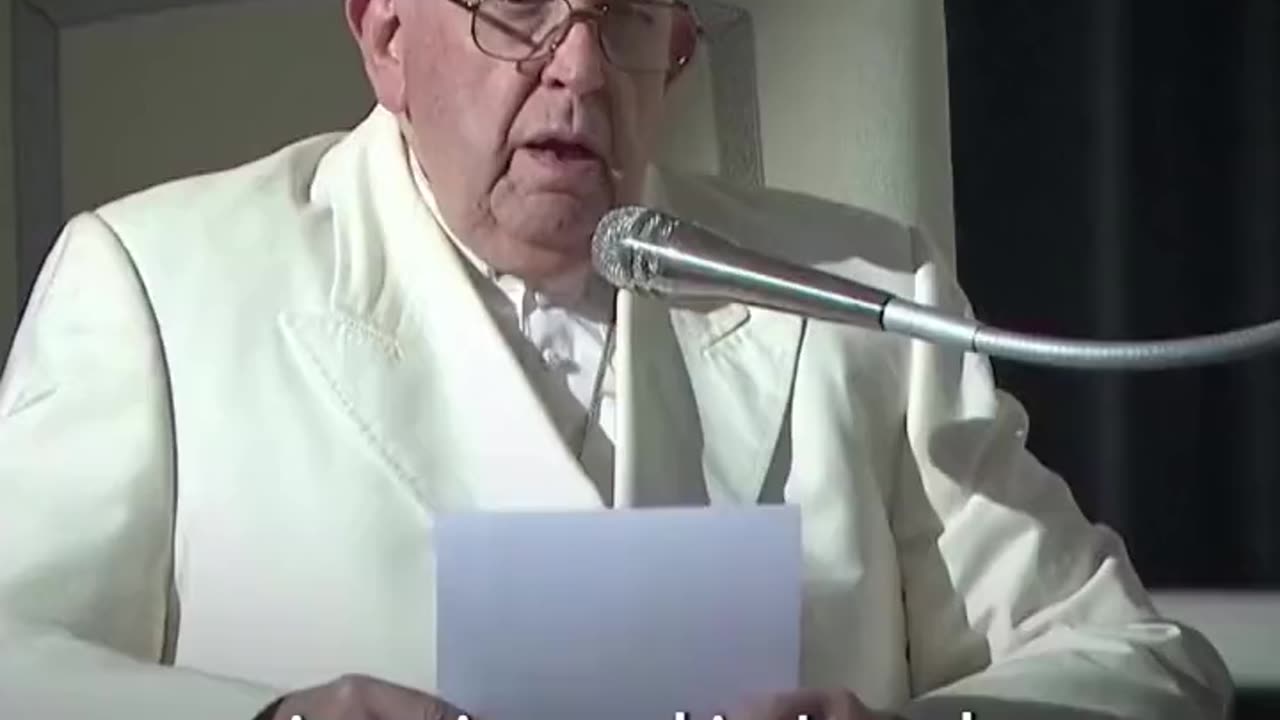 Pope Francis on Israel's bombing of Gaza' "This is not war. This is terrorism"