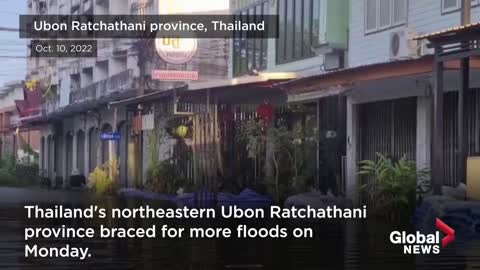 Thailand's northeastern provinces brace for floods as water levels rise