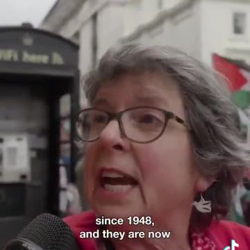 🇬🇧 This British Lady has supported the Palestinian cause since the 1970s