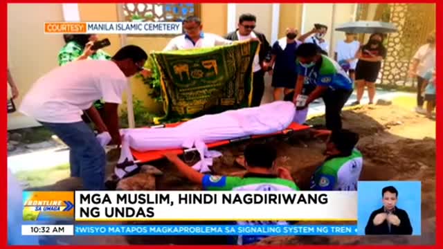 Mga yumaong Muslim, inililibing saManila Islamic Cemetery