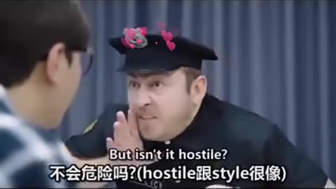 Police man asking to Japan man question#funny video #memes🤪🤪