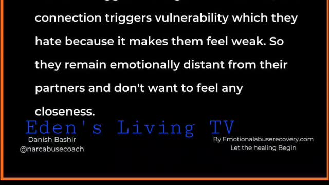 Narcissist Hate to Cuddle ~ Here is why