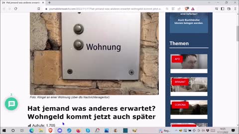"Nachrichten an das deutsche Volk vom 17.11.2022!!!" ...