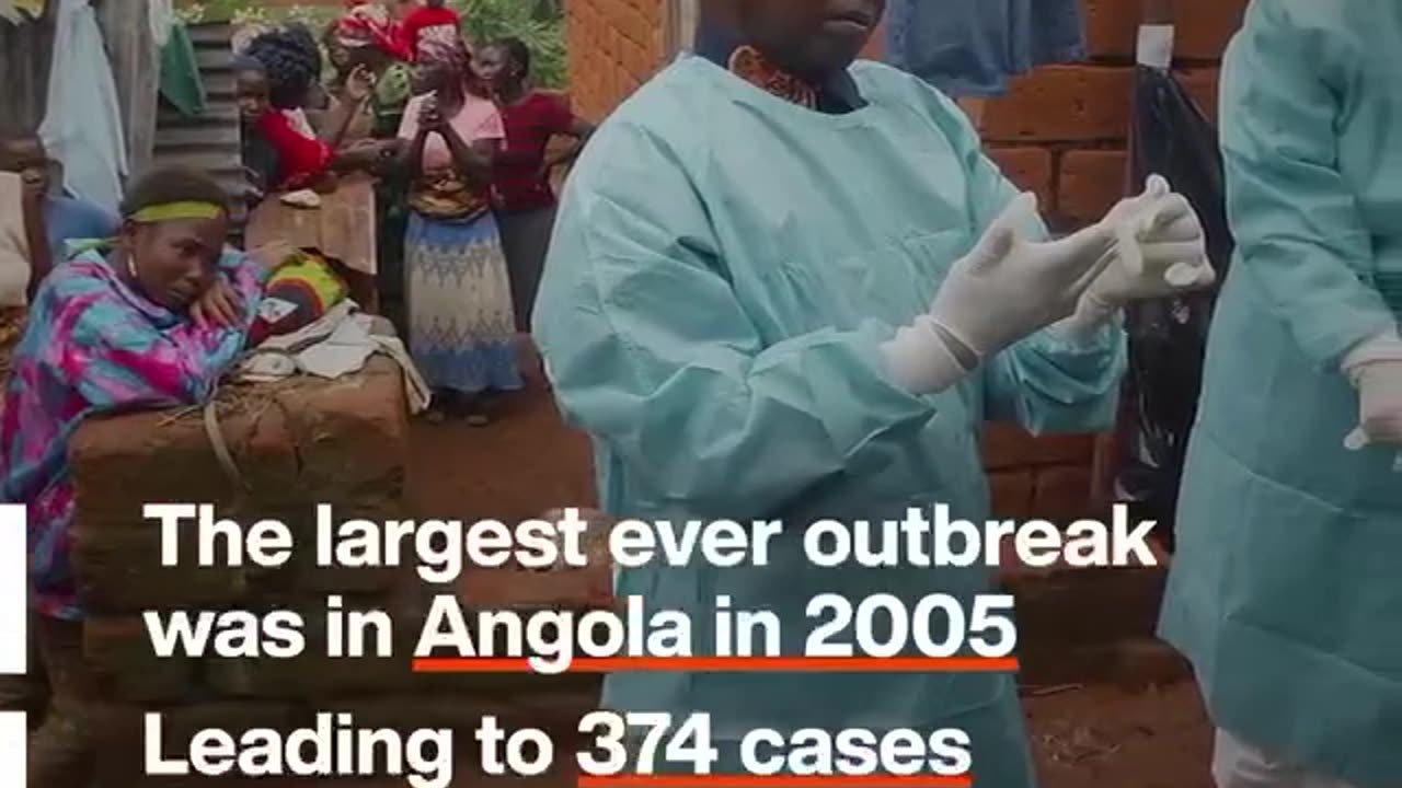 The WEF officially began to advertise the Marburg virus