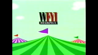 January 22, 2001 - WFYI Indianapolis PBS Kids Bumpers & 'Sesame Street' Promo