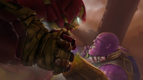 Iron man Vs thanos _ What IF