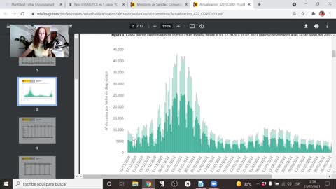 Bióloga española explica la pandemia.