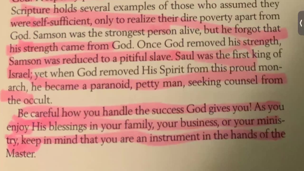 DAY 88: "INSTRUMENTS" (Isaiah 10:15)- "Beware of Arrogance"