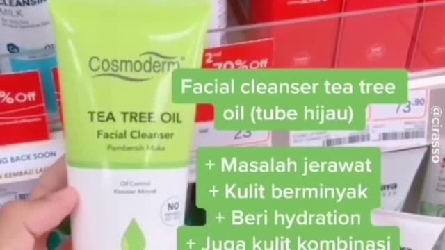 #pendidikankulit ✨ Cosmoderm Cleanser RM20 je 😱