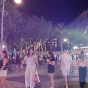 Eilat the big party at the beach hotels.