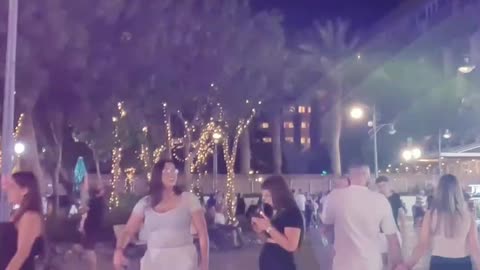 Eilat the big party at the beach hotels.