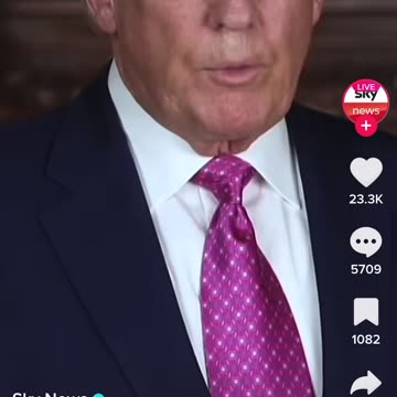 Trump speaks out