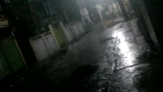 The winter rain