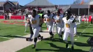 November 10, 2018 - DePauw's Tigers Take the Field for the Monon Bell Classic