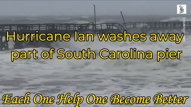 News | Hurricane Ian washes away part of South Carolina pier