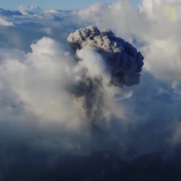Volcano Erupts Every Hour