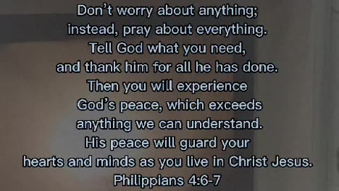 Philippians 4:6-7