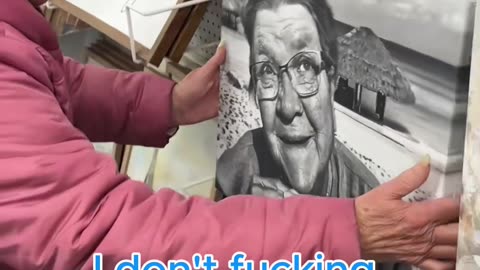 Grandma's not happy! #funny #funnyvideos #viral #prank