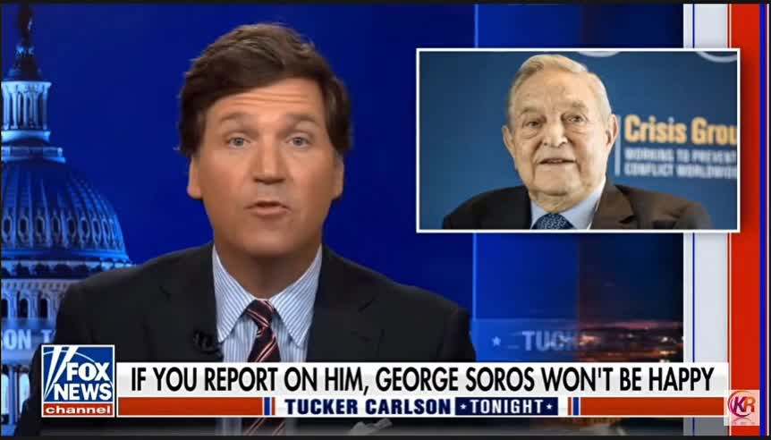 Tucker Carlson slams critics of his documentary on left-wing billionaire George Soros