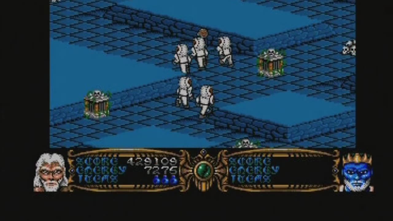 Gauntlet 3 Amiga Playthrough Merlin Level 7