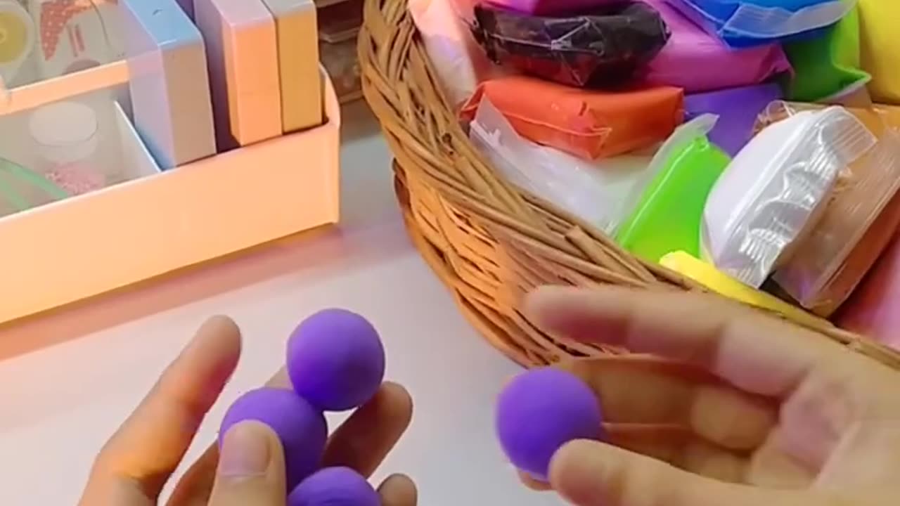 let's decor mirror with super duper clay🌸