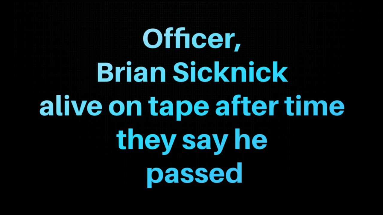 Brian Sicknick Alive and Walking Around After Reported Time of Death