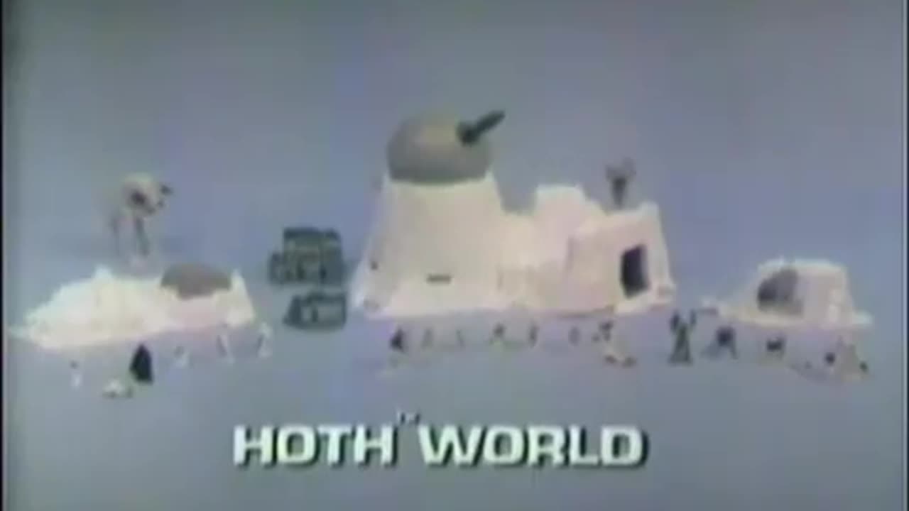 Star Wars 1980 TV Vintage Toy Commercial - Empire Strikes Back Hoth World Micro Collection #1