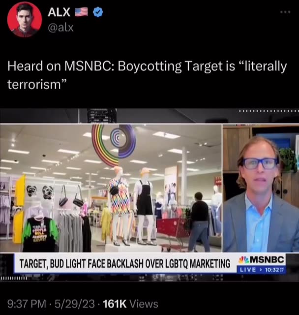 Boycotting Target Is Terrorism?