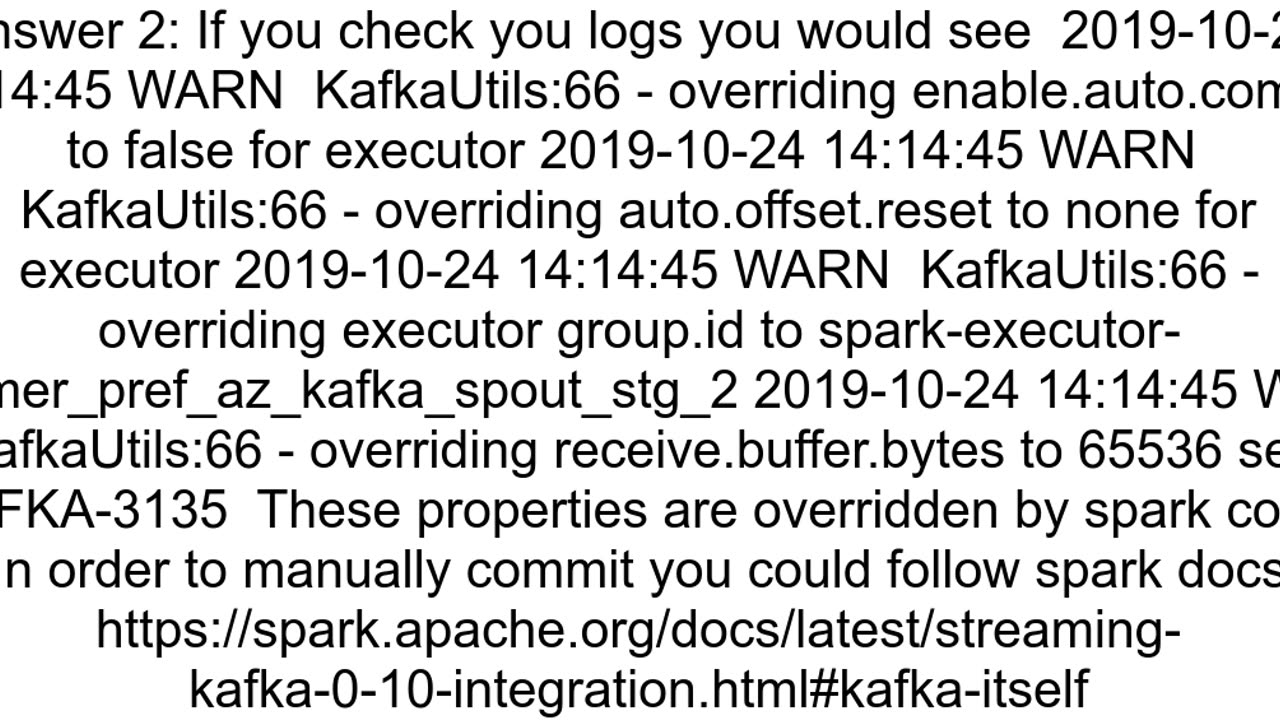 How to manually commit offset in Spark Kafka direct streaming