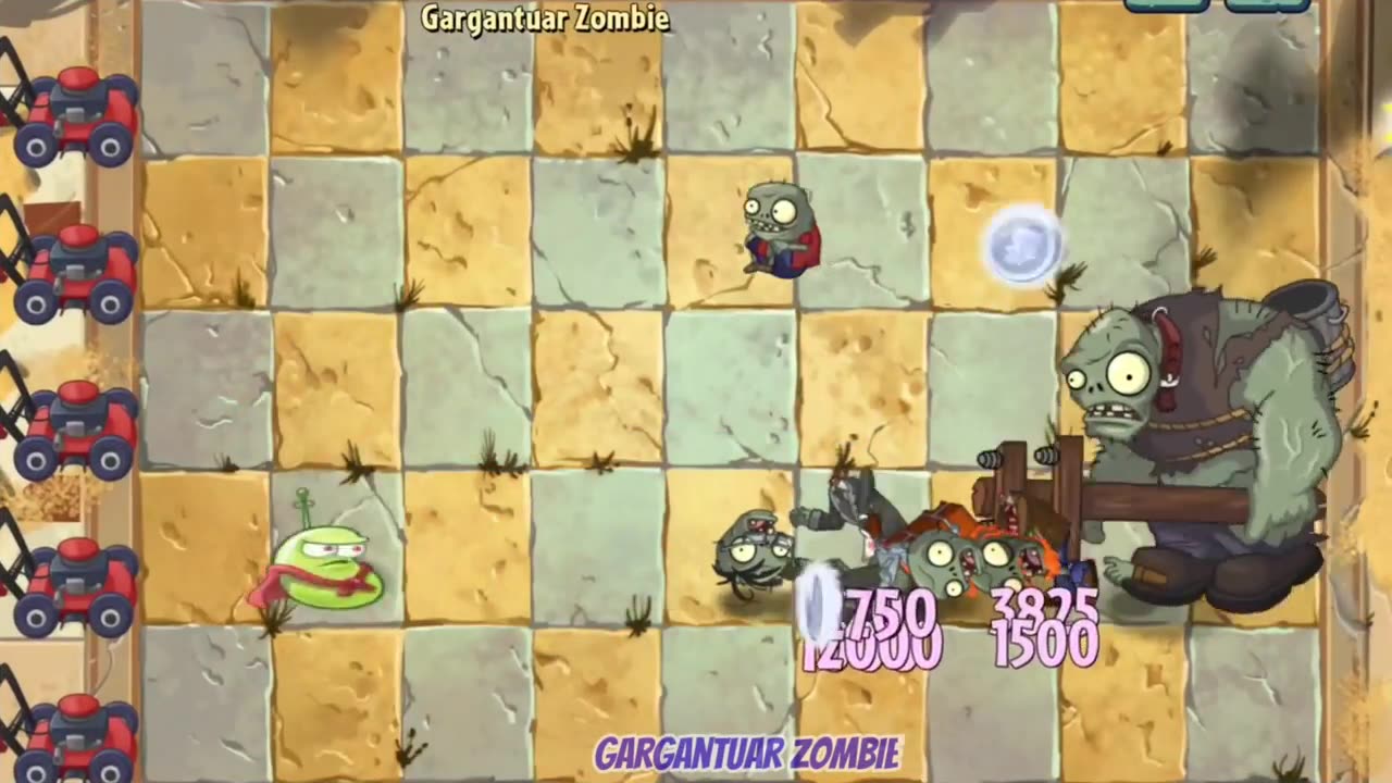 All Plants Max Level Power Up Gargantuar Zombie - Which Plant 's Best
