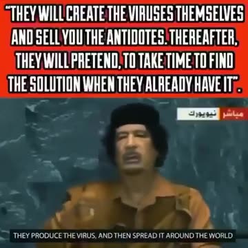 Dr. C IET 17 @DrC_IET17 Gaddafi also knew the truth about vaccines. ...