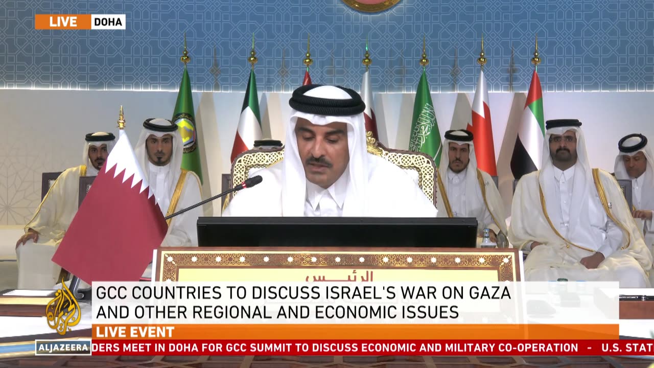 QATARI EMIR"THIS IS A GENOCIDE COMMITTED BY ISRAEL"