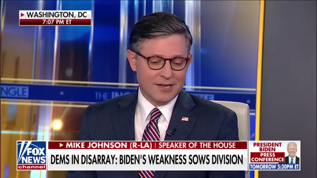 Speaker Johnson_ This is the 'biggest political cover-up that we've ever seen' Greg Gutfeld News