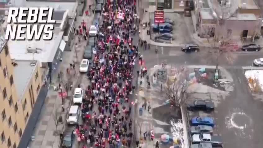 Calgary supports truckers in Ottawa