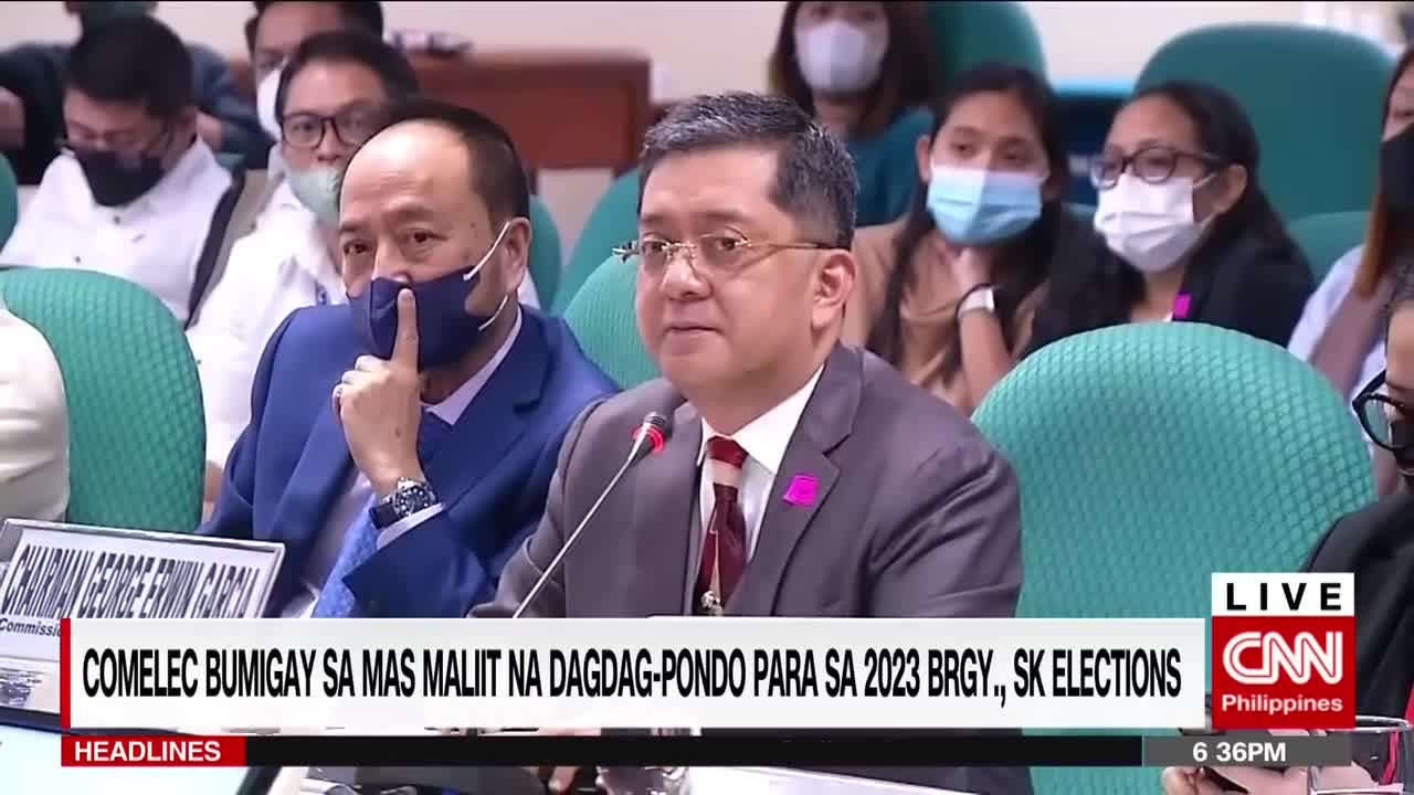 Comelec bumigay sa mas maliit na dagdag-pondo para sa 2023 brgy., SK elections