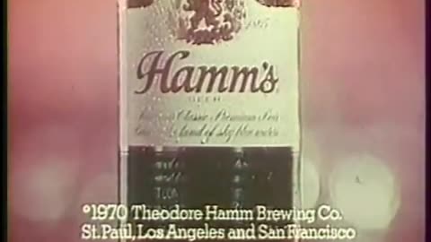 1970 - Hamm's Beer Commercial