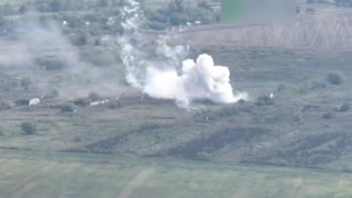 Watch what happened to the Russian tank when it was targeted