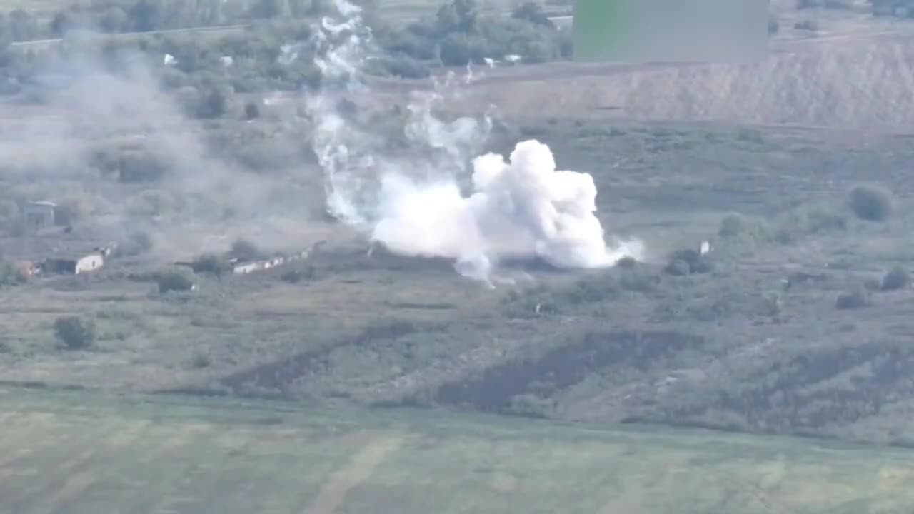 Watch what happened to the Russian tank when it was targeted