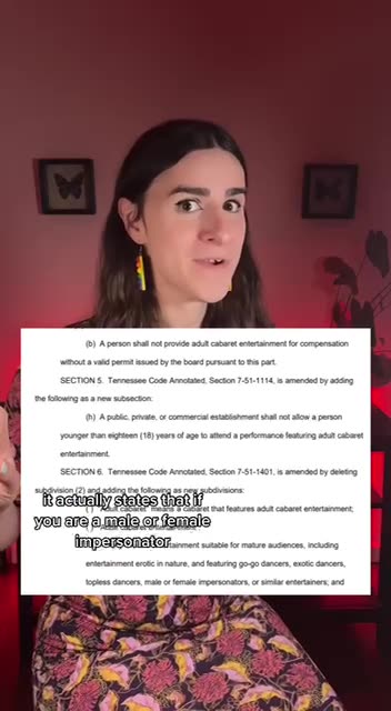 Transvestite Passes in Tennessee