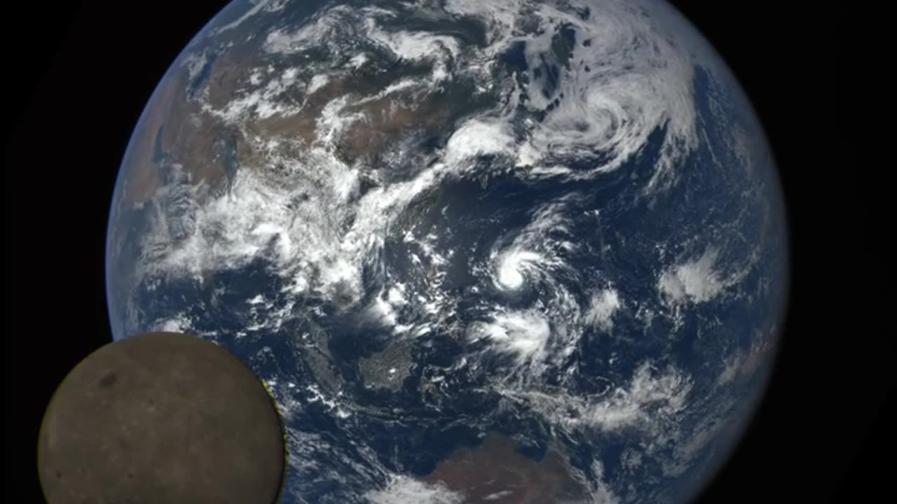 NASA Camera Catches moon