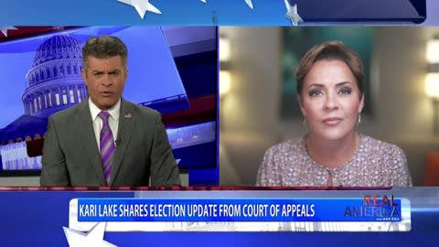 REAL AMERICA -- Dan Ball W/ Kari Lake, Latest On Kari's Election Case, 1/13/23